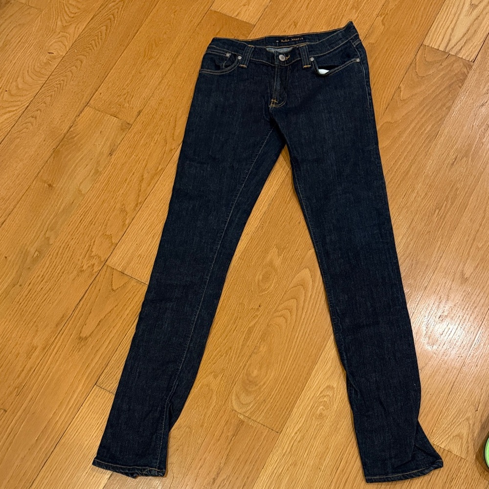 Nudie Jeans Women's Dark Blue Skinny Jeans